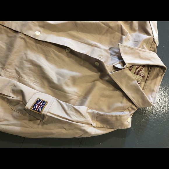 Military Style Button Down - Picture 3 of 6